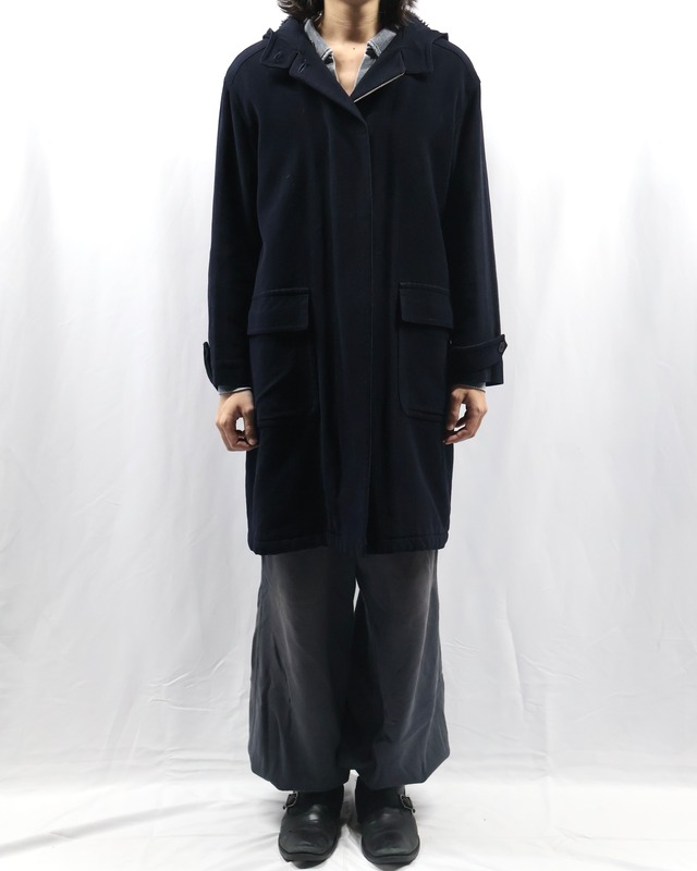 "Calvin Klein" hooded half coat