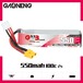 GNB LiHV 2S 7.6V 550mAh 100C XT30 LiPo battery