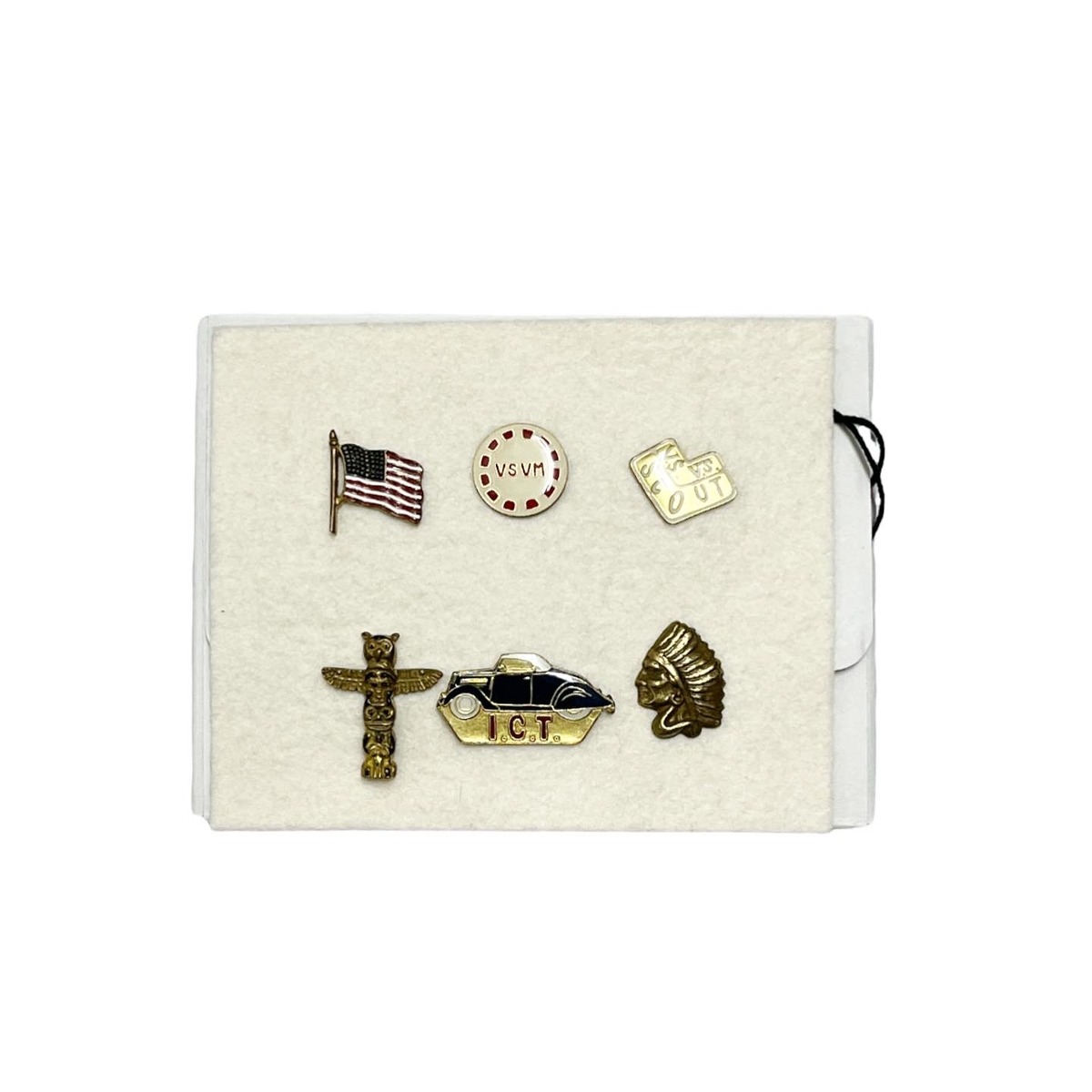 VISVIM LAPEL PIN SET バッチ