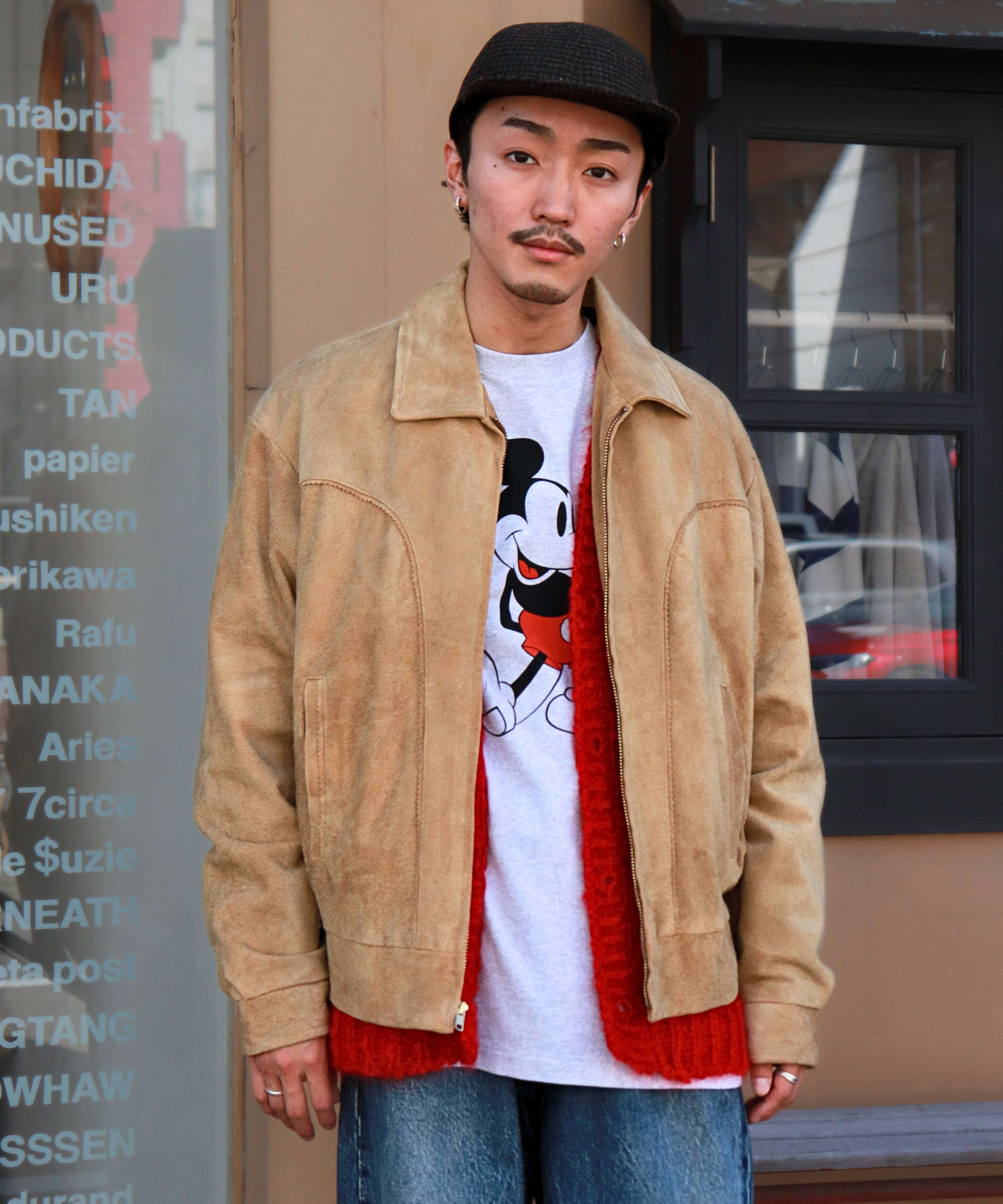 UNUSED / US2516 SUEDE JACKET (BEIGE) | AfterSchool (アフター