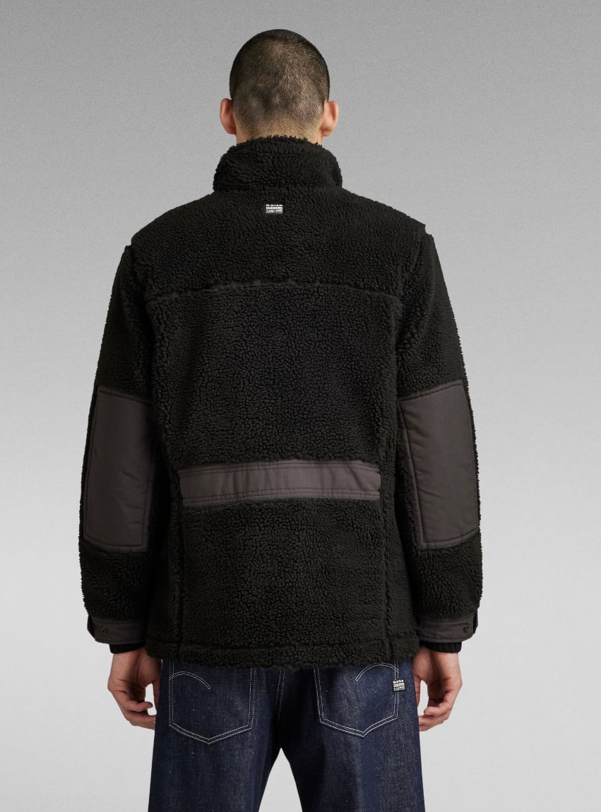 G-STAR.RAW / FLEECE FIELD JACKET / D23613-D416-6484 / ボアフリース