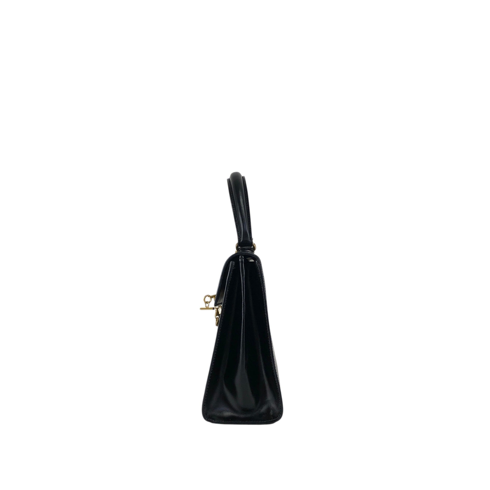 CELINE セリーヌ ショルダーバッグ ブラック ガンチーニ チェーン