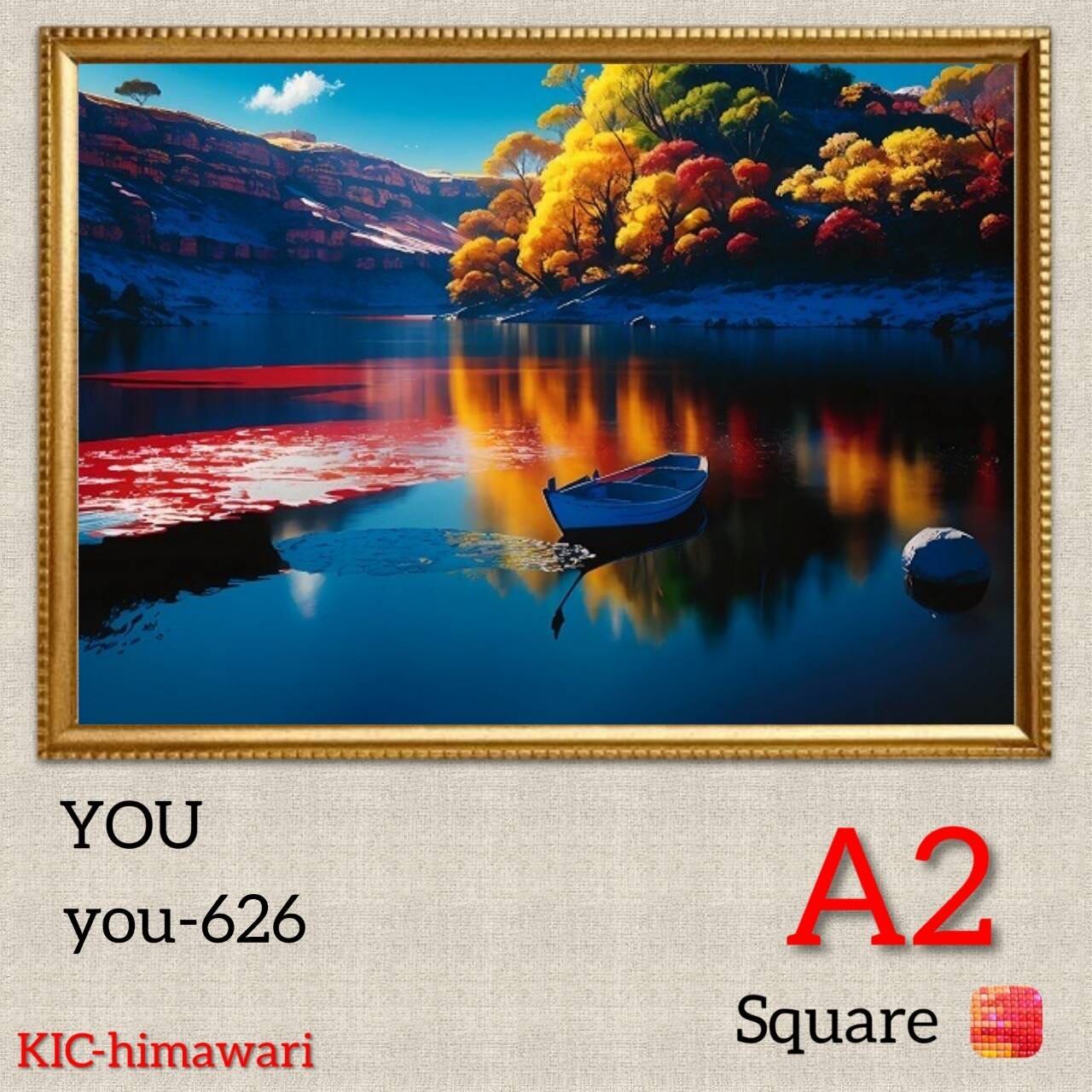 A2サイズ 四角ビーズ【you-626】ダイヤモンドアート