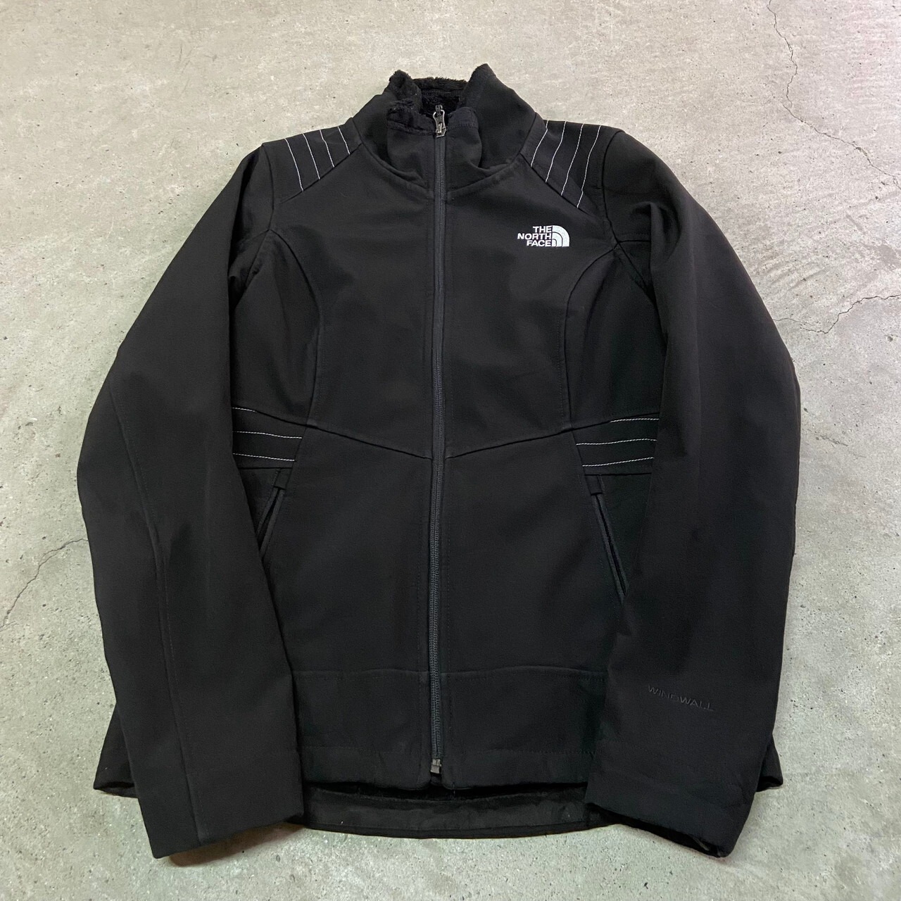 THE NORTH FACE ザ ノースフェイス WINDWALL 刺繍 ソフトシェル 
