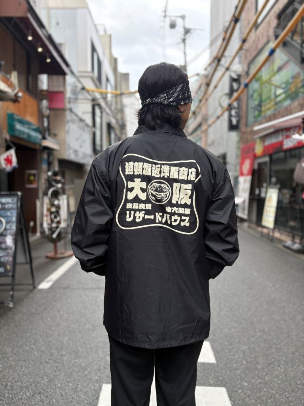 GENIUS CRAft / SHOP SIGN COACH JKT / コーチジャケット / BLACK - 3