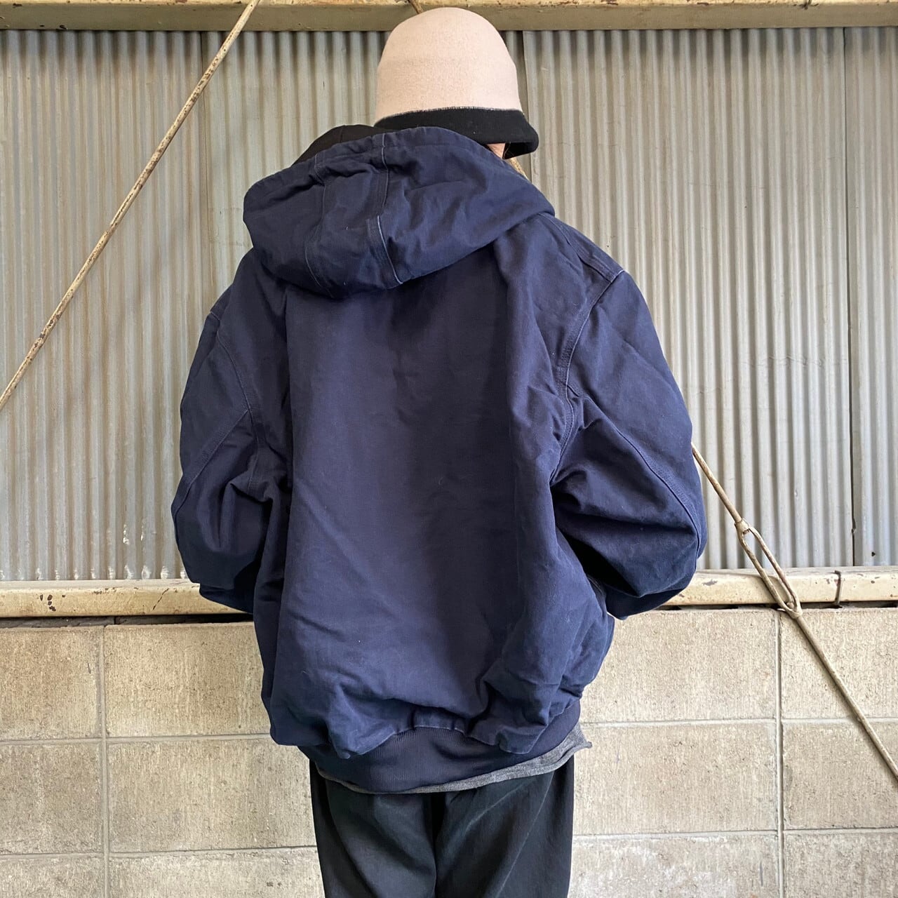90年代 Carhartt カーハート アクティブジャケット メンズXXL 古着 
