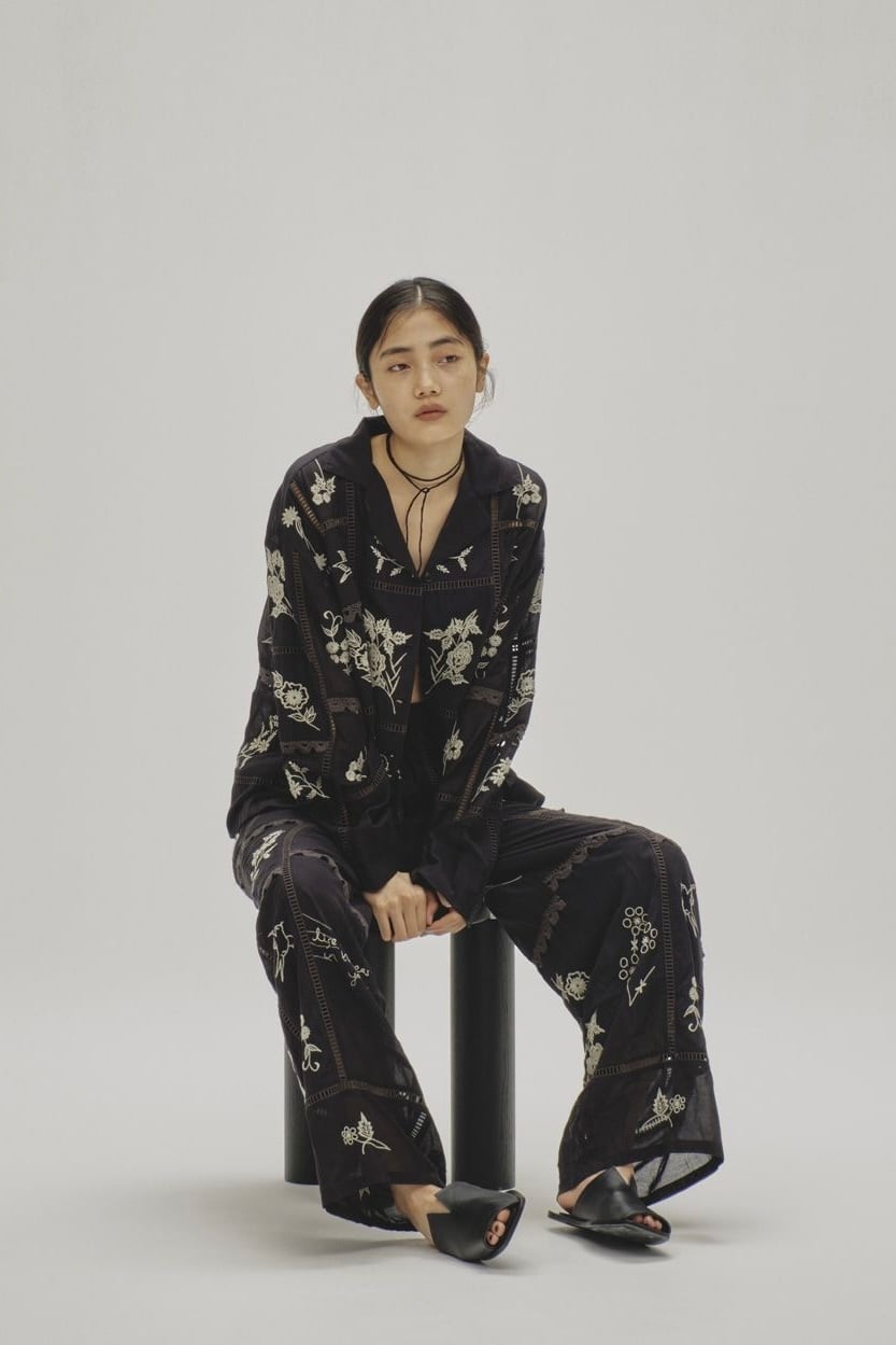 TODAYFUL Embroidery Patchwork Shirts エンブロイダリーパッチワーク  