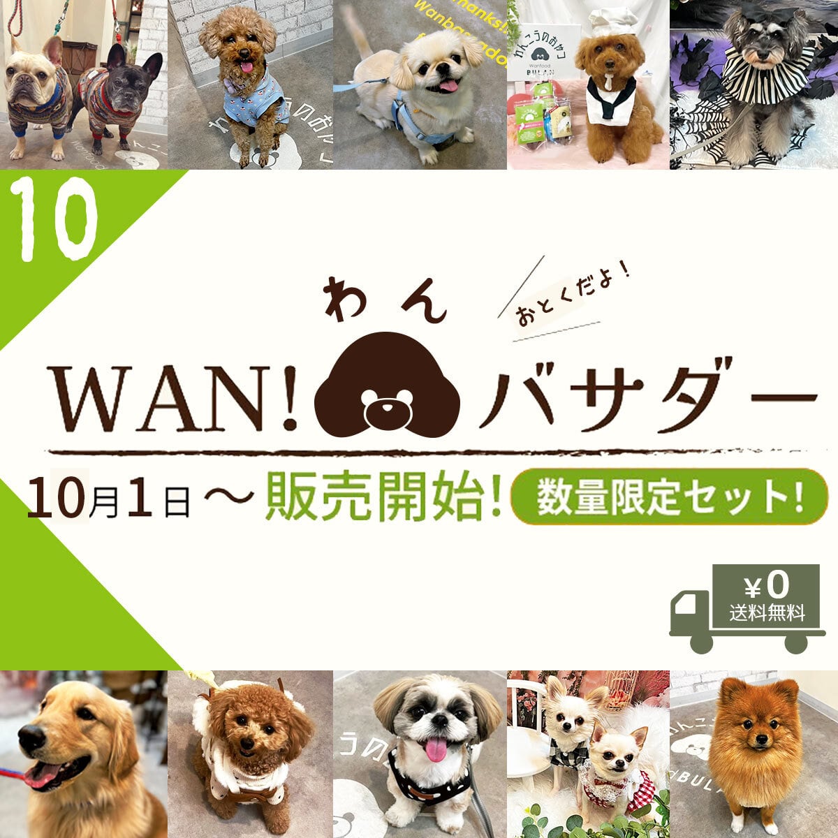 WANバサダー2点セット【2026年10月分】数量限定!《全犬種用》送料無料 #wanバサダー WANBASSADOR ワンバサダー (鹿肉・鶏肉・いのしし・おさかな・アラカルト・大地の恵み・SWEETS・wanbassador )