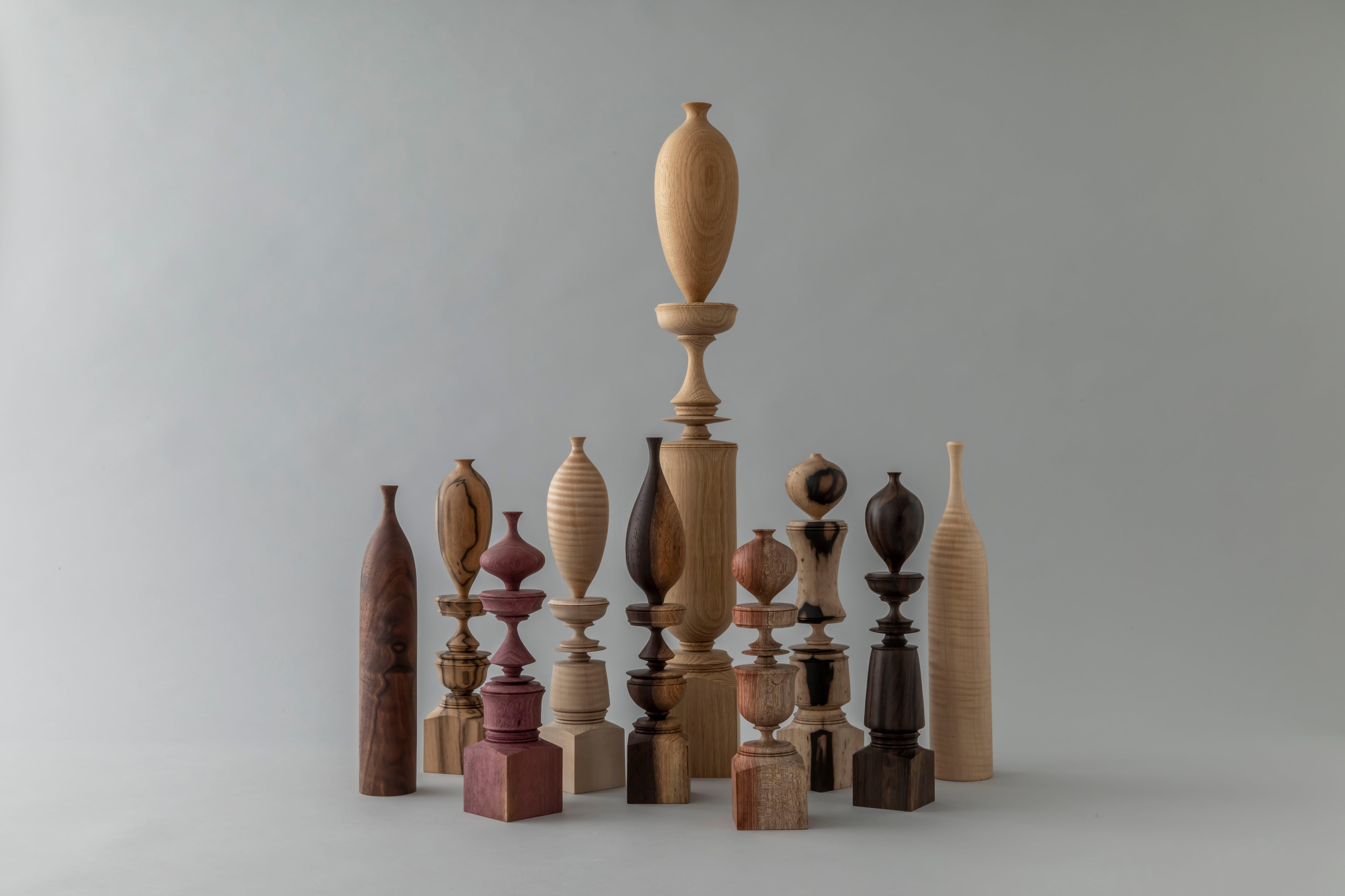 装飾台付花器 ( 黒柿 ) / 市川 岳人 | Community Store TO SEE