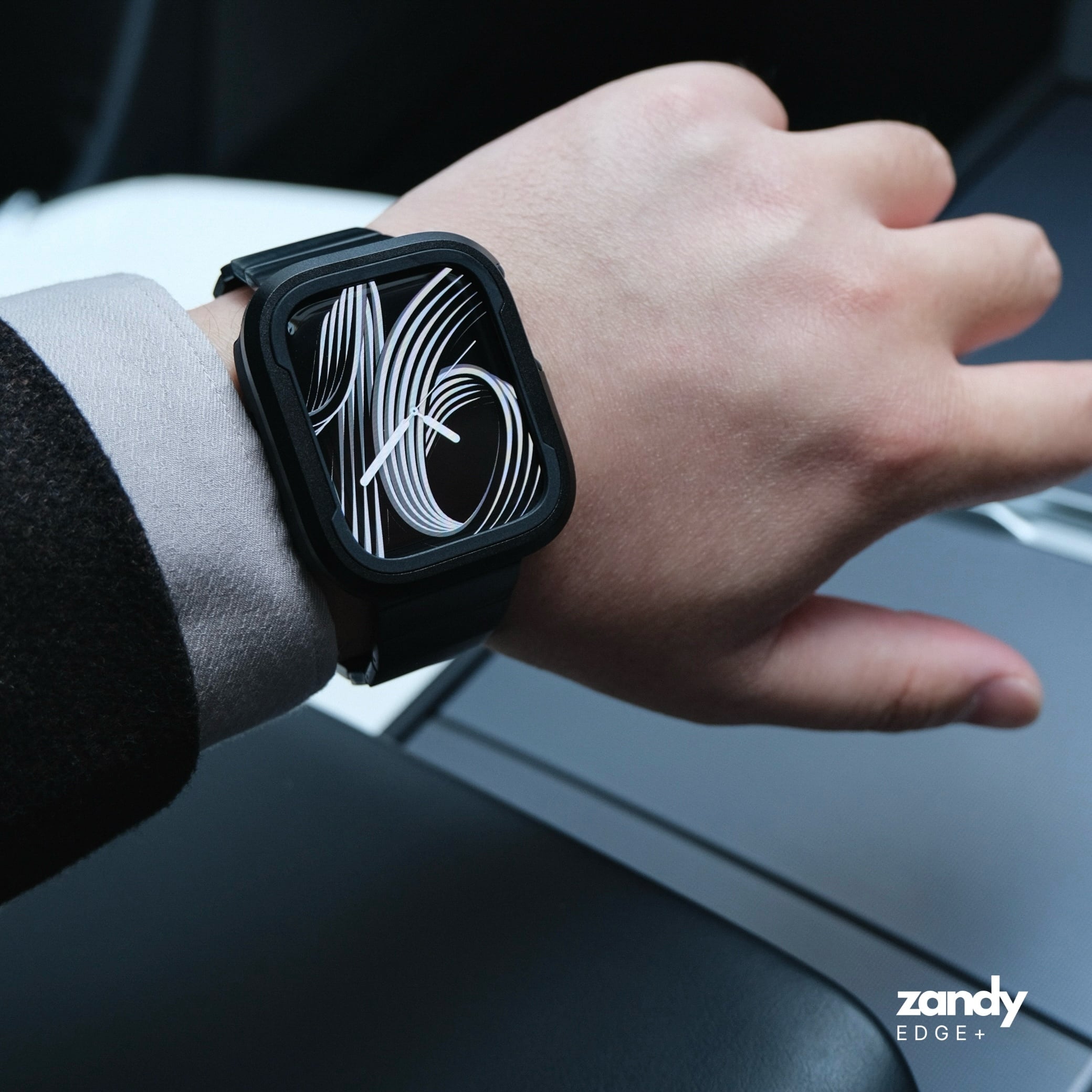 SET】B065/C012 Apple Watch エフォートレスブレスバンドBK＋ツートン