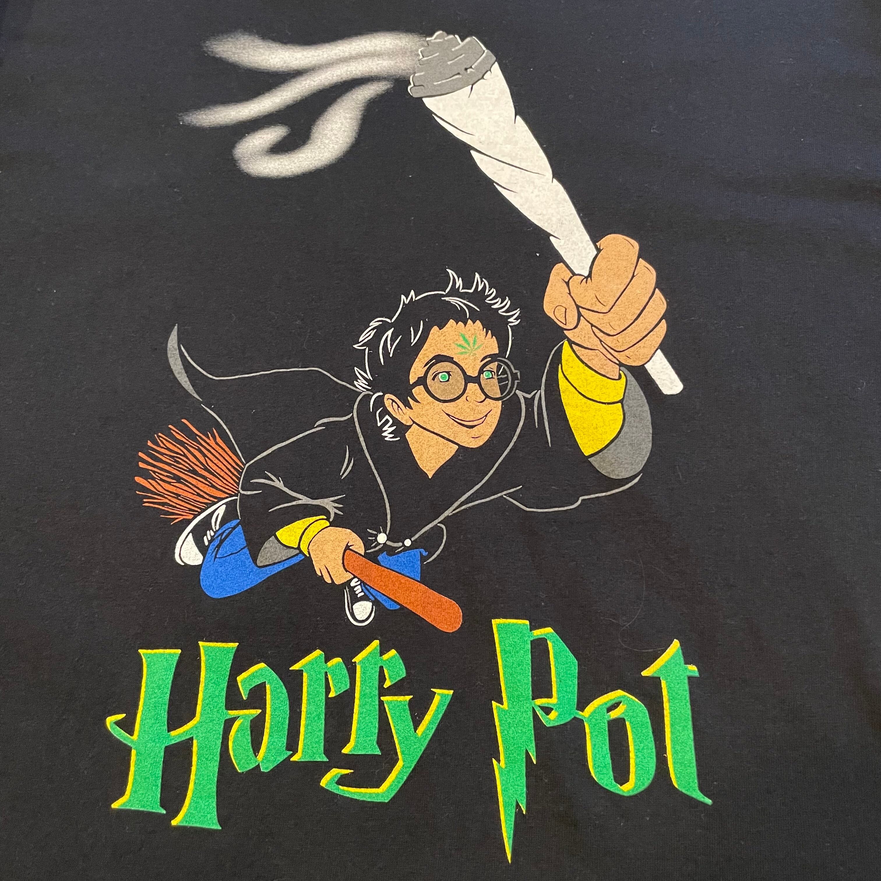 HARRY POT Tシャツ ハリーポッター パロディ GANJA WEAR