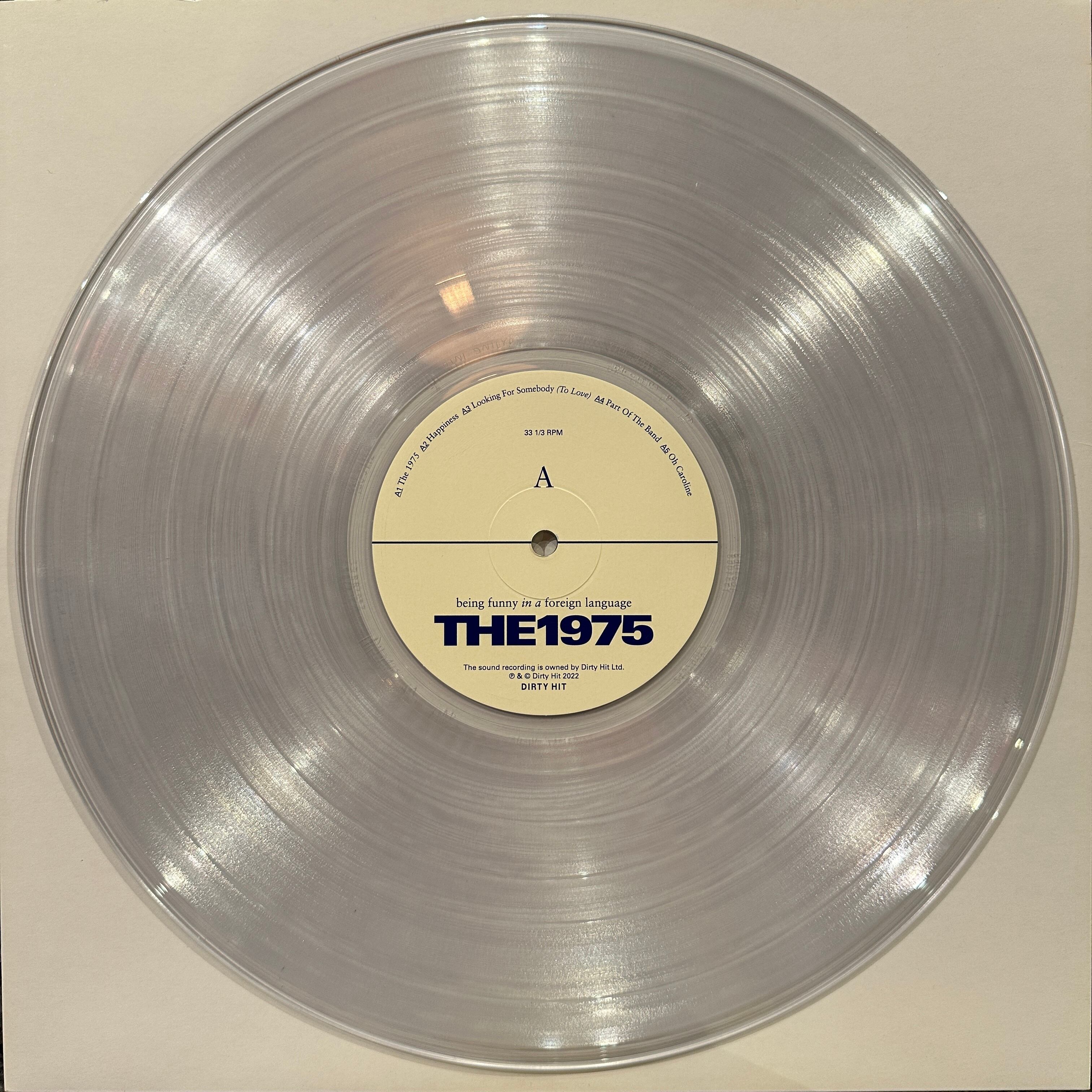 洋楽 Howie T. Excuse My Language LP】THE 1975/Being Funny In A Foreign Language | FUEIHO BOOGIE