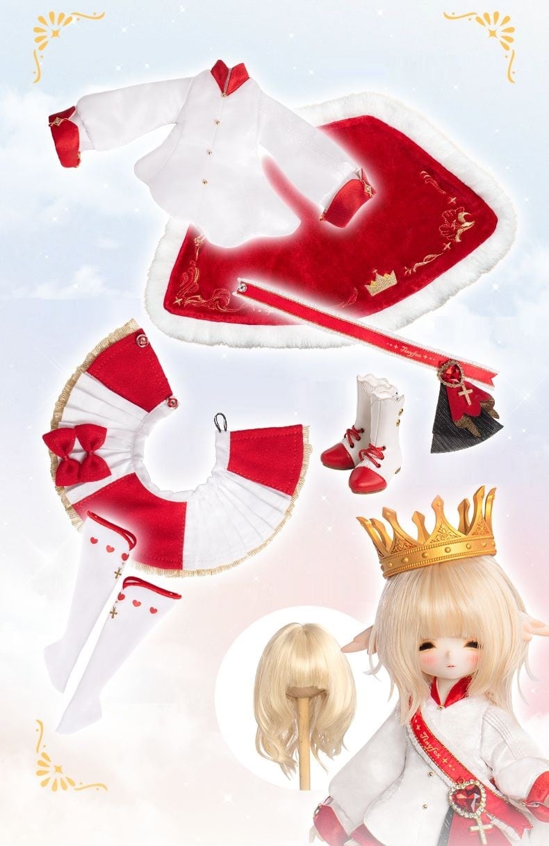 マキシドールキット 世界300体限定】TINY FOX◇MJDドール フルセット Fox King 狐狐国王