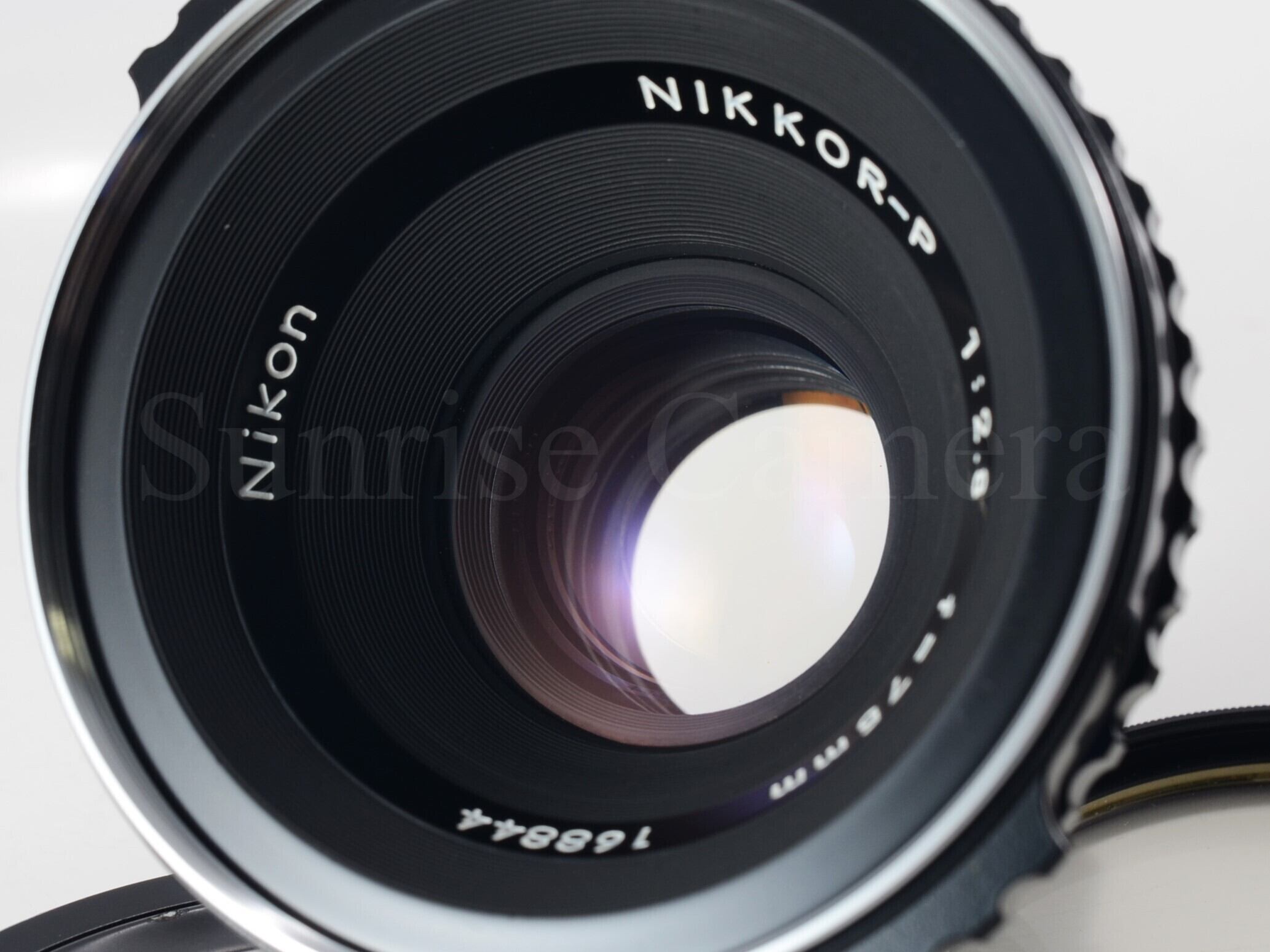 ZENZA BRONICA Nikkor P 75mm F2.8 レンズフード付 ゼンザブロニカ