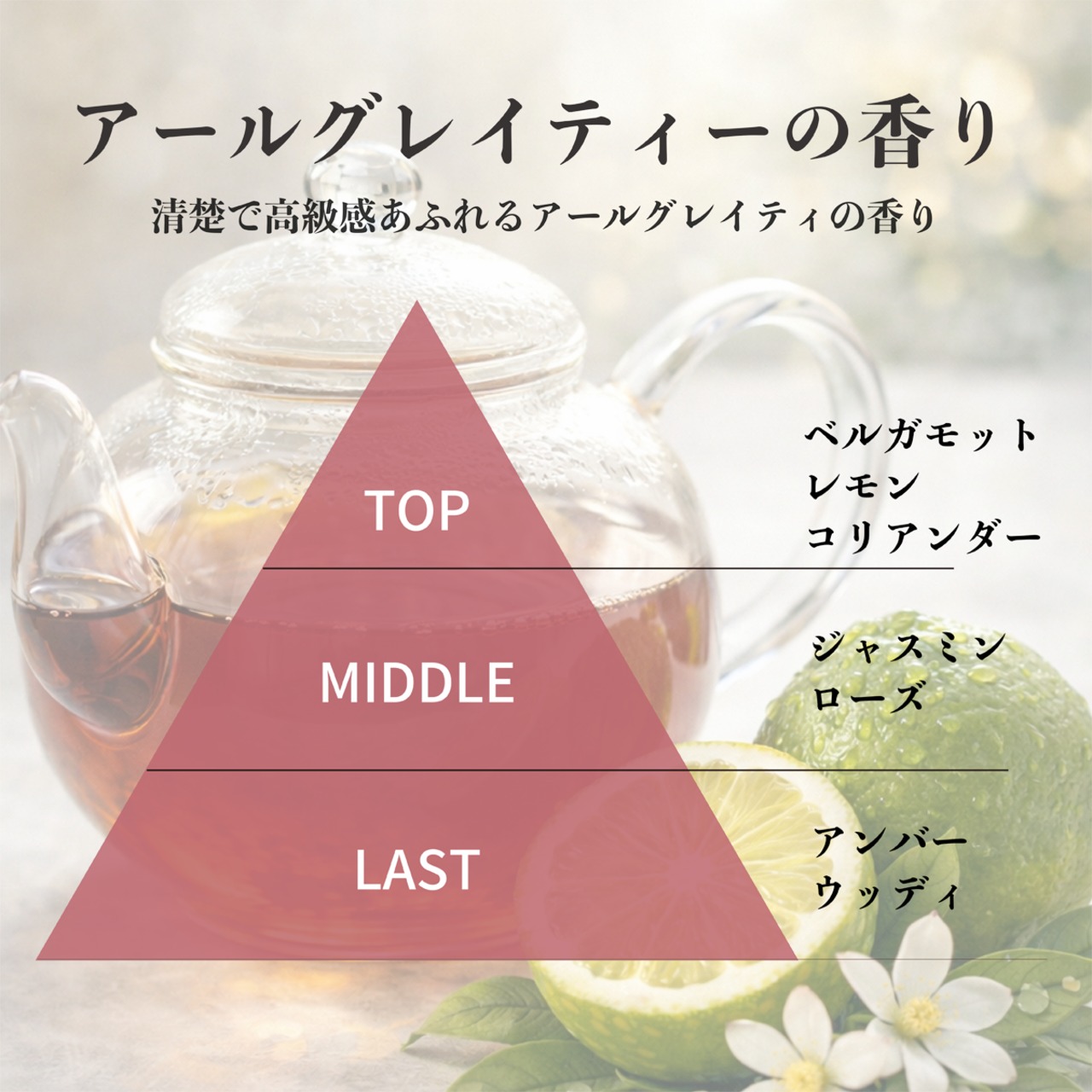 アールグレイティーの香り モノトーン 150ml クラフト紙化粧箱入り