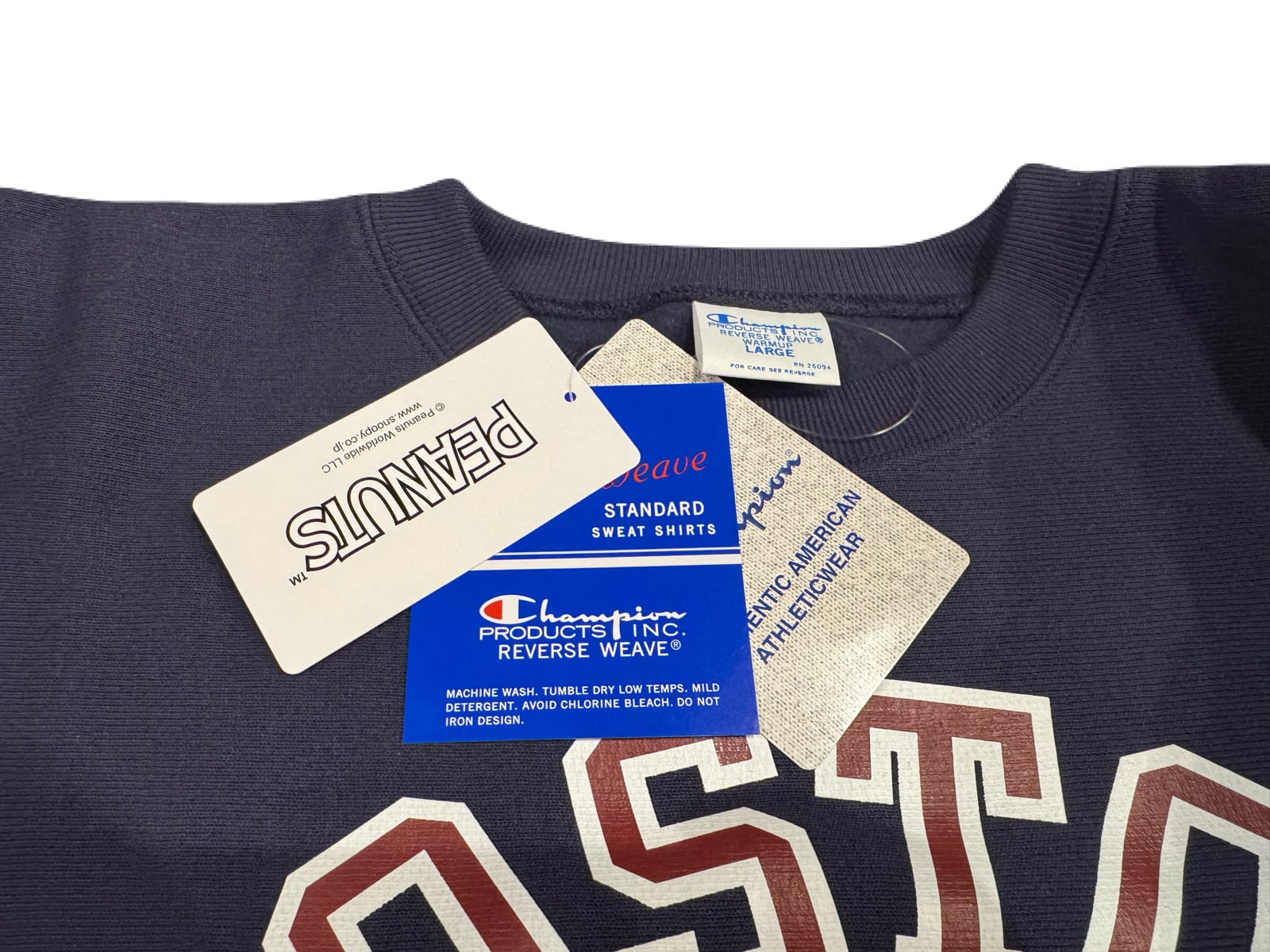 Champion】REVERSE WEAVE PEANUTS SNOOPY チャンピオン リバース