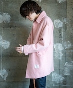 EFFECTEN/エフェクテン alpaca shaggy drop shoulder coat