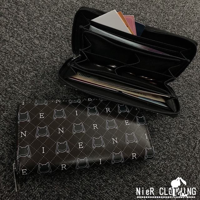 SYSTEMATIC 総柄LONG WALLET