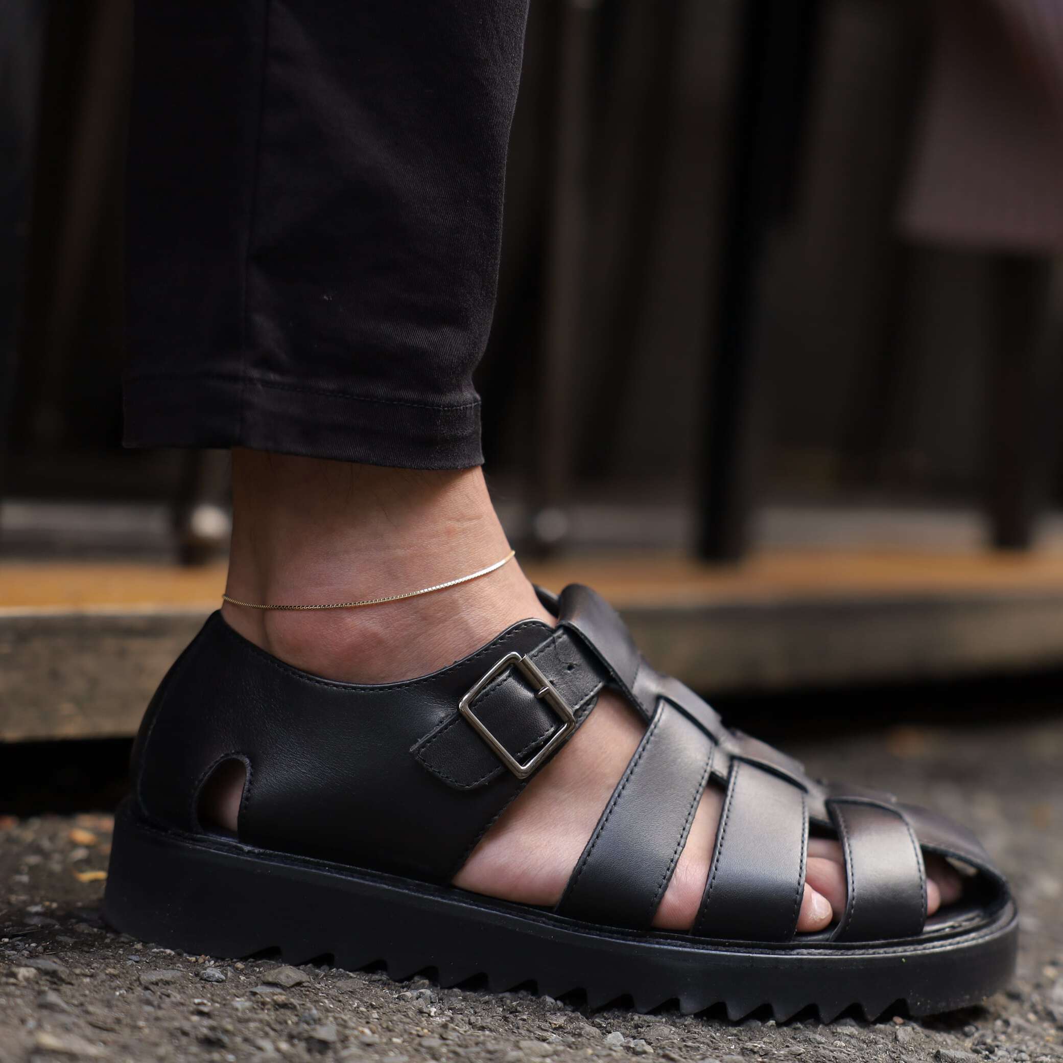 k18『Goldアンクレット』27cm