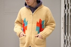 90s old Kanata Cowichan Knit Sweater "chimayo”pattern