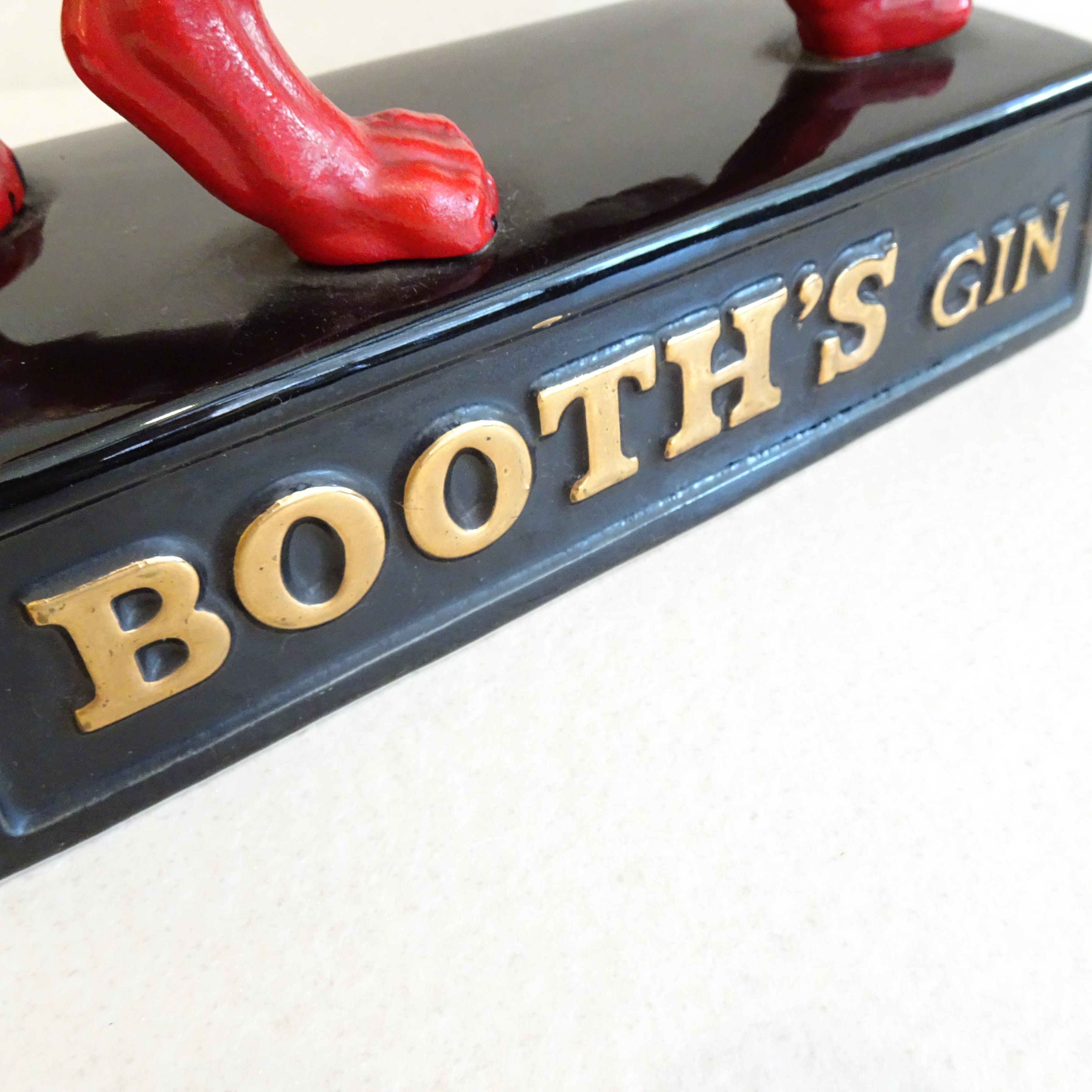 BOOTH'S GIN ライオンのオブジェ | 純喫茶家具の村田商會