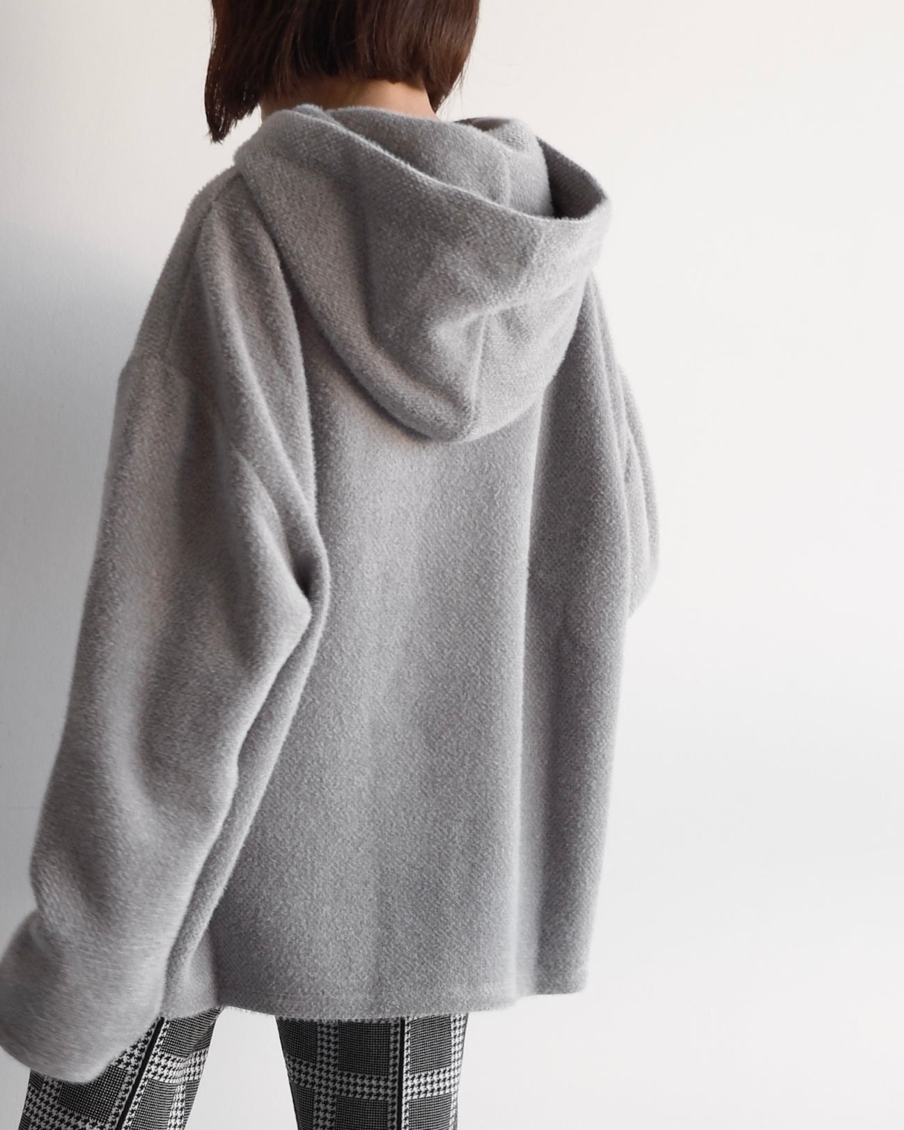 ROLD SKOV TEXTURED KNIT HOODIE | dear closet