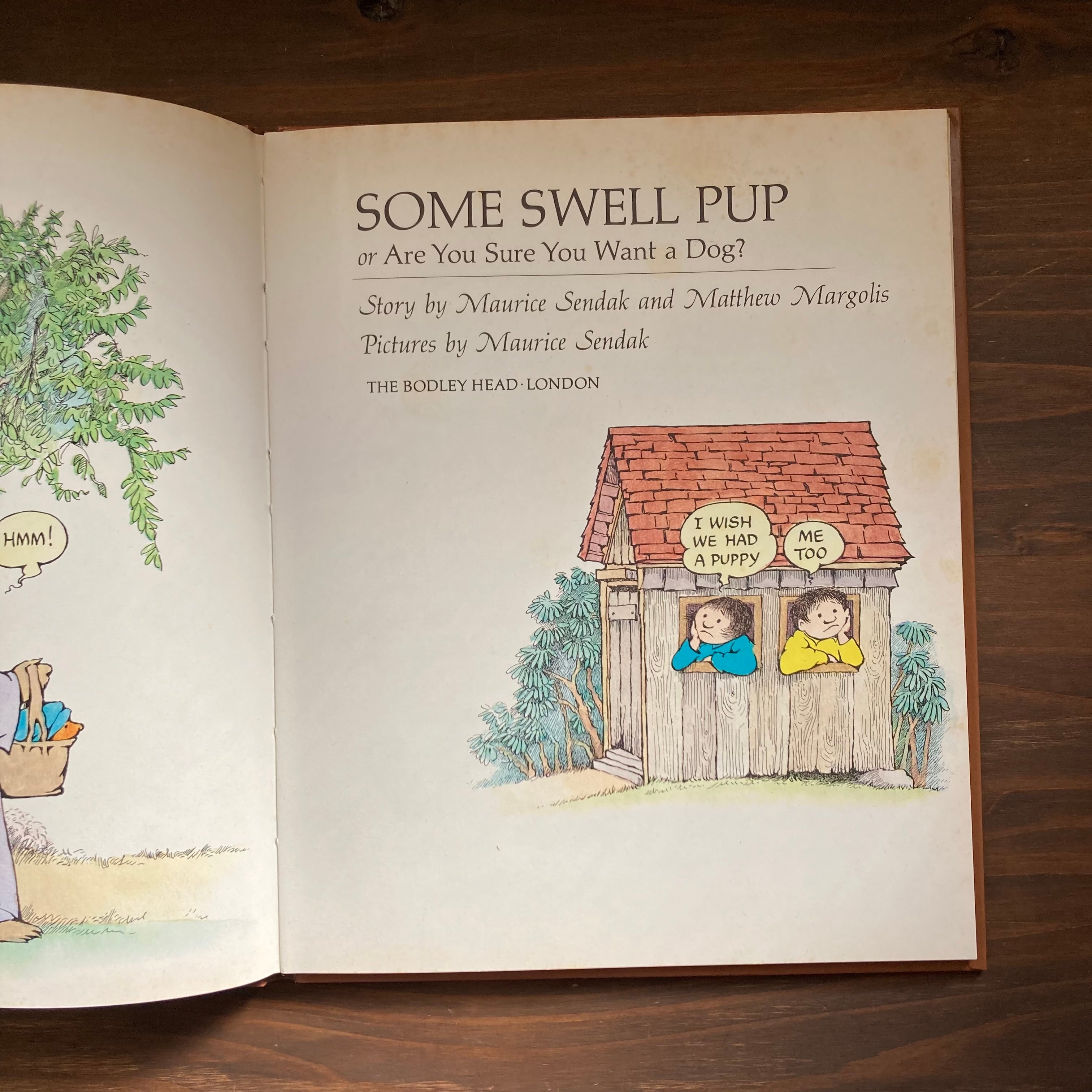 SOME SWELL PUP or Are You Sure You Want a Dog?-Maurice Sendak