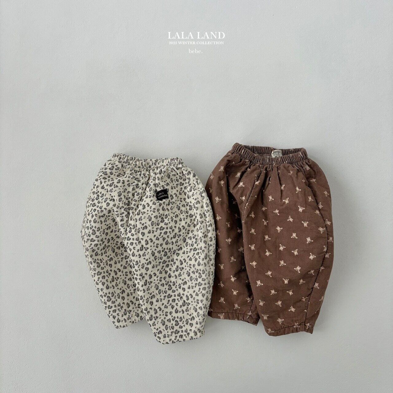 予約⌇LALALAND / (bebe) corduroy cotton pants