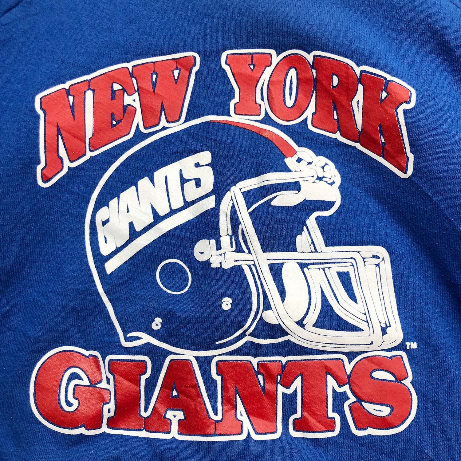 90年代 LOGO ATHLETIC NFL NEWYORK GIANTS ニューヨークジャイアンツ スポーツプリントTシャツ USA製 メンズXL ヴィンテージ /eaa319782