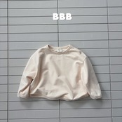 韓国子供服 / 26Autumn / 〖取寄〗BBB / パンパン無地Tシャツ / ユニセックス / キッズ服 *XXS~XL*