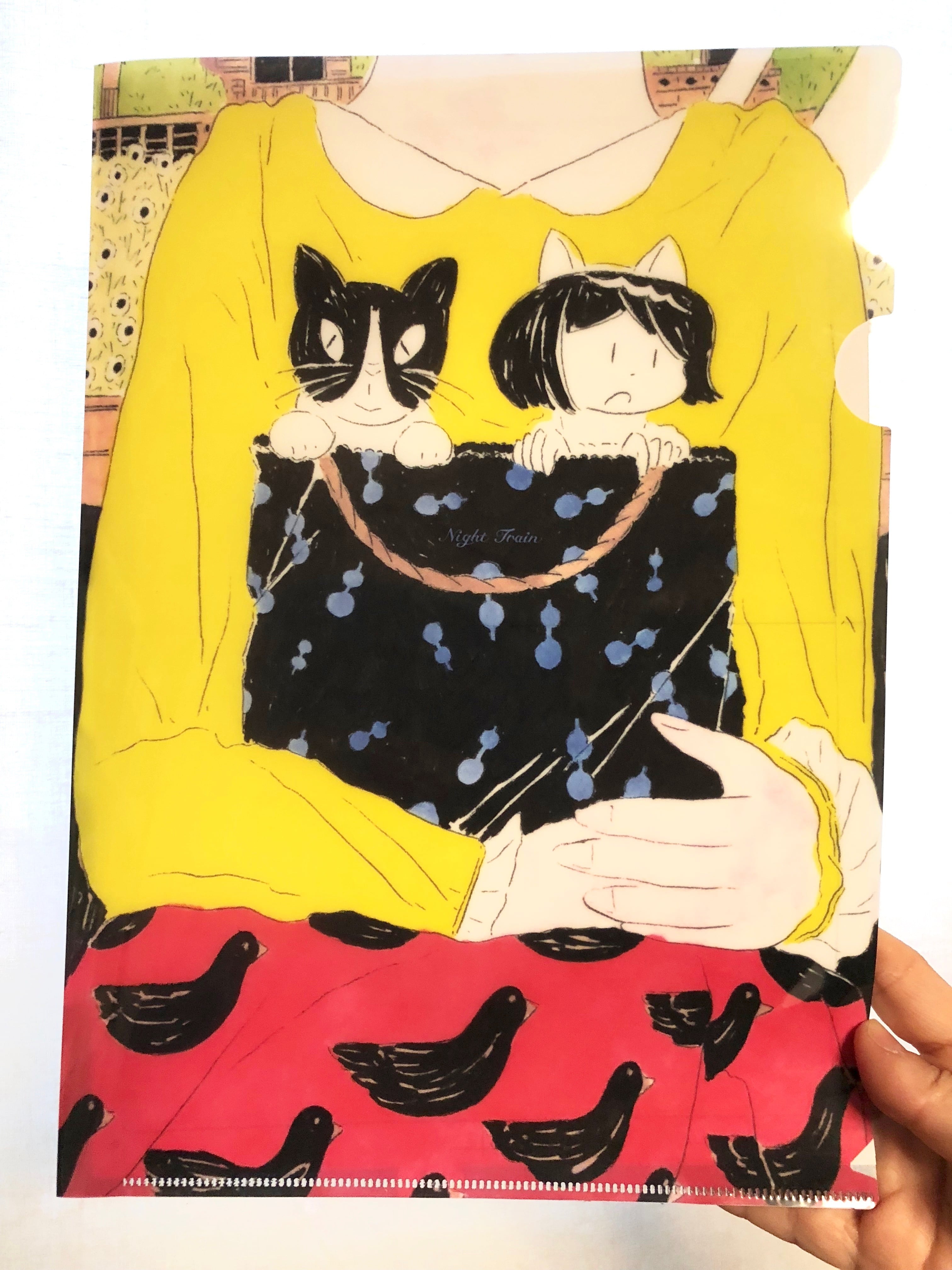 ナイトレイン」A4クリアファイル（イラスト／北澤平祐） | yojikと