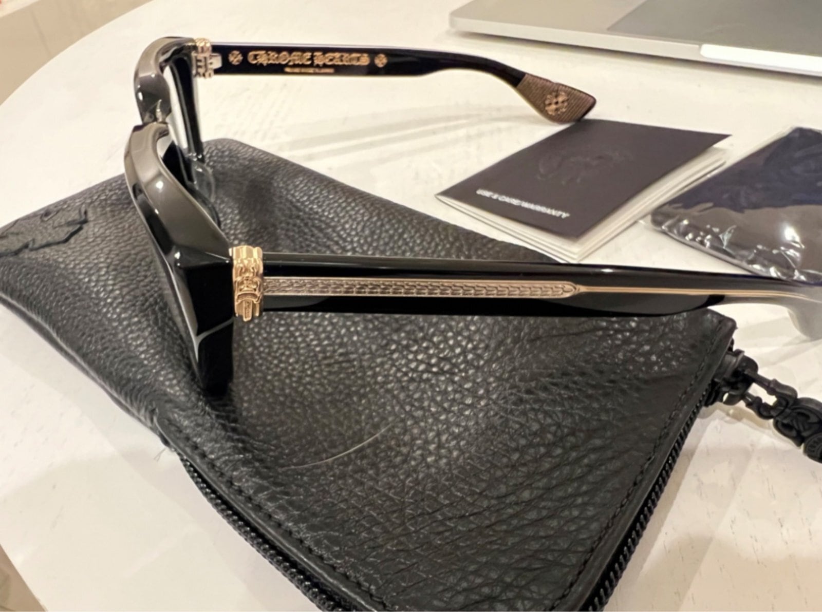 CHROME HEARTS クロムハーツ OPTITCAL ダガー メガネ | chromehearts