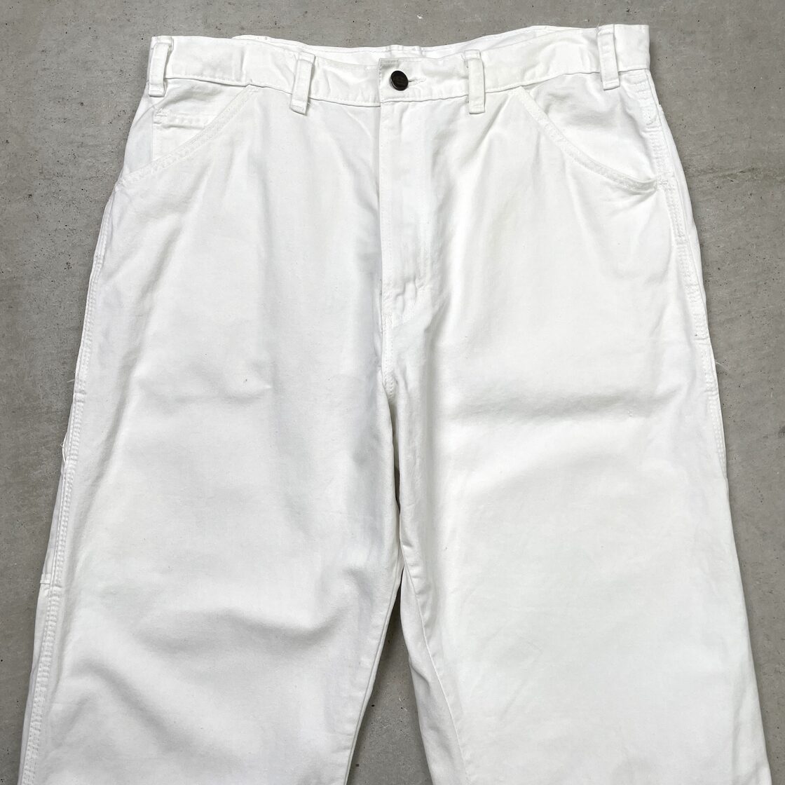 Dickies ディッキーズ ホワイト ペインターパンツ ツイル メンズW34 