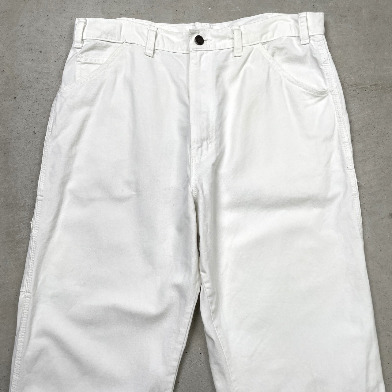 Dickies ディッキーズ ホワイト ペインターパンツ ツイル メンズW34 