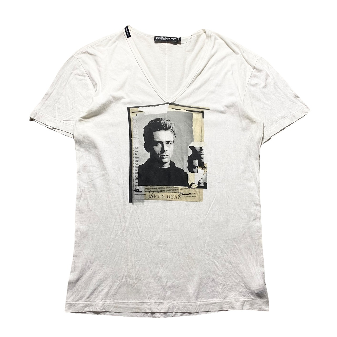 DOLCE&GABBANA “JAMES DEAN” print tee