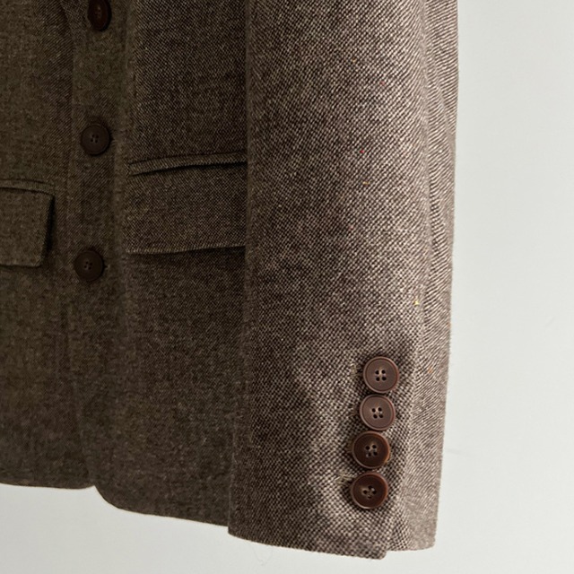 oversized tweed jacket J00091