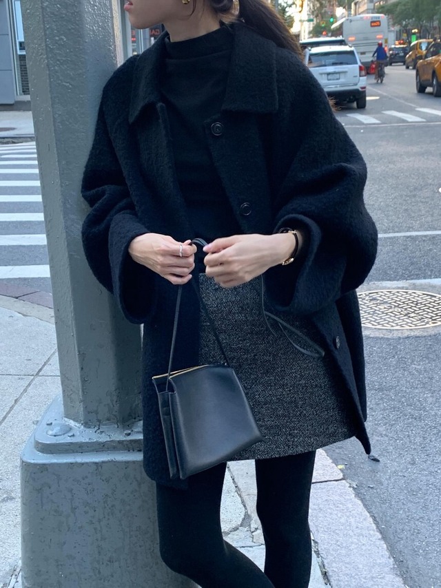 (予約) JINSIM / Of alpaca cort 2color