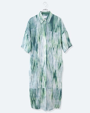 Hand-dyed Shirt Dress