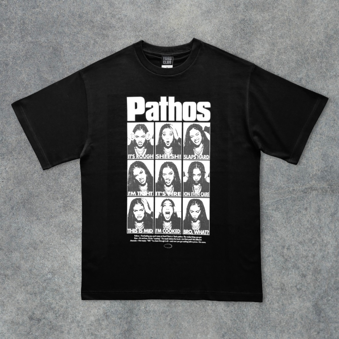 PATHOS PREMIUM COTTON BOX TEE