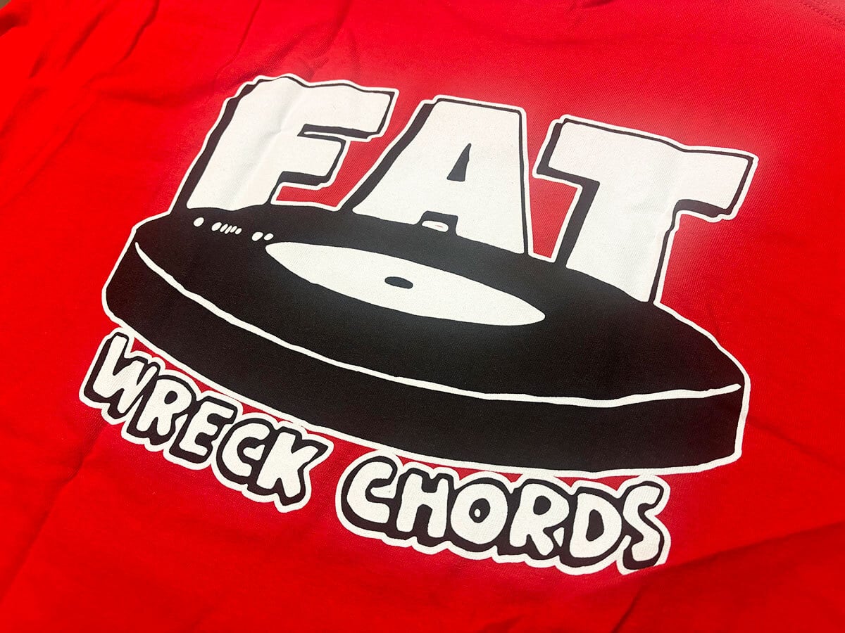 FAT WRECK CHORDS Tシャツ RED | GAIN GROUND