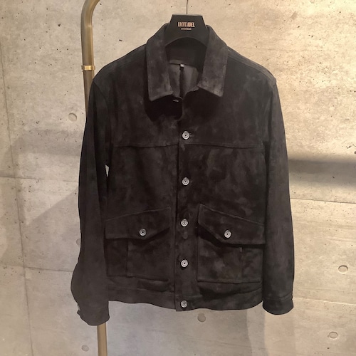 Licht Adel　L-ST05 Suede Jacket Black leather riders jacket　受注生産GW期間限定