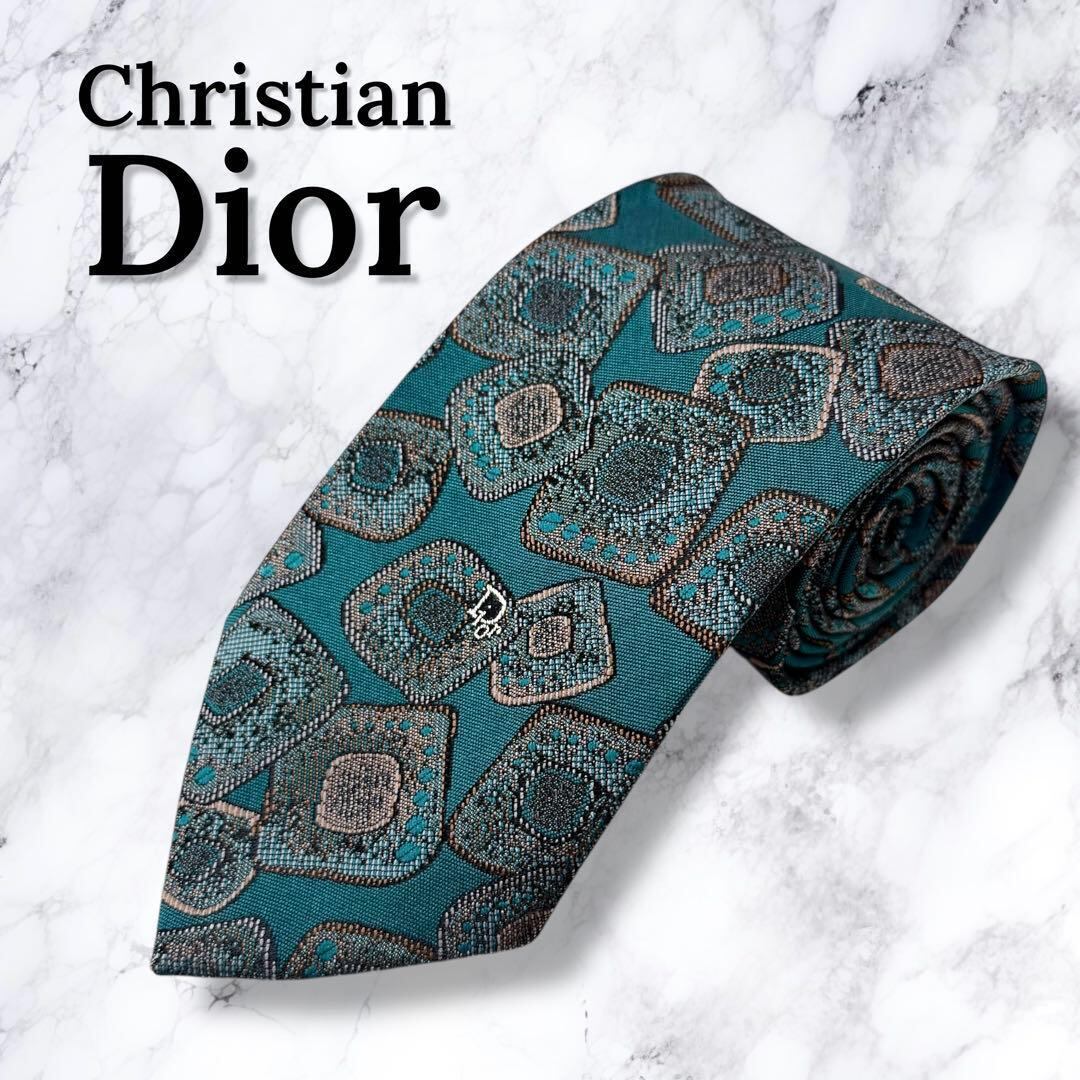 本物 送料無料 エルメス ネクタイ ワイドタイ ブランド シルク 青