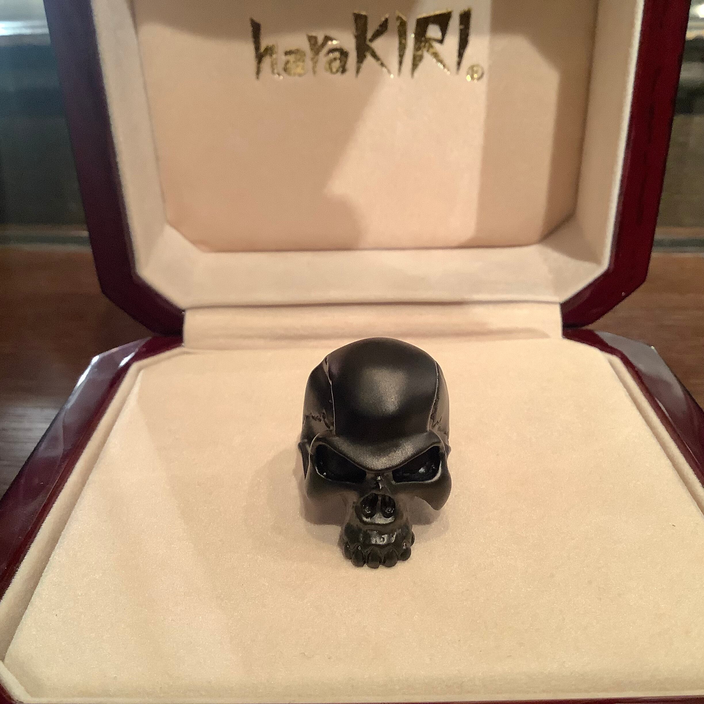 HARAKIRI スカルリング hyde着用 赤銅 size15 【公式通販】