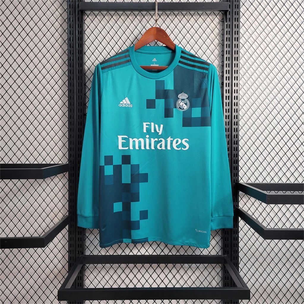 Real Madrid 17/18 Third Retro Shirt Long Sleeve レアル マドリード