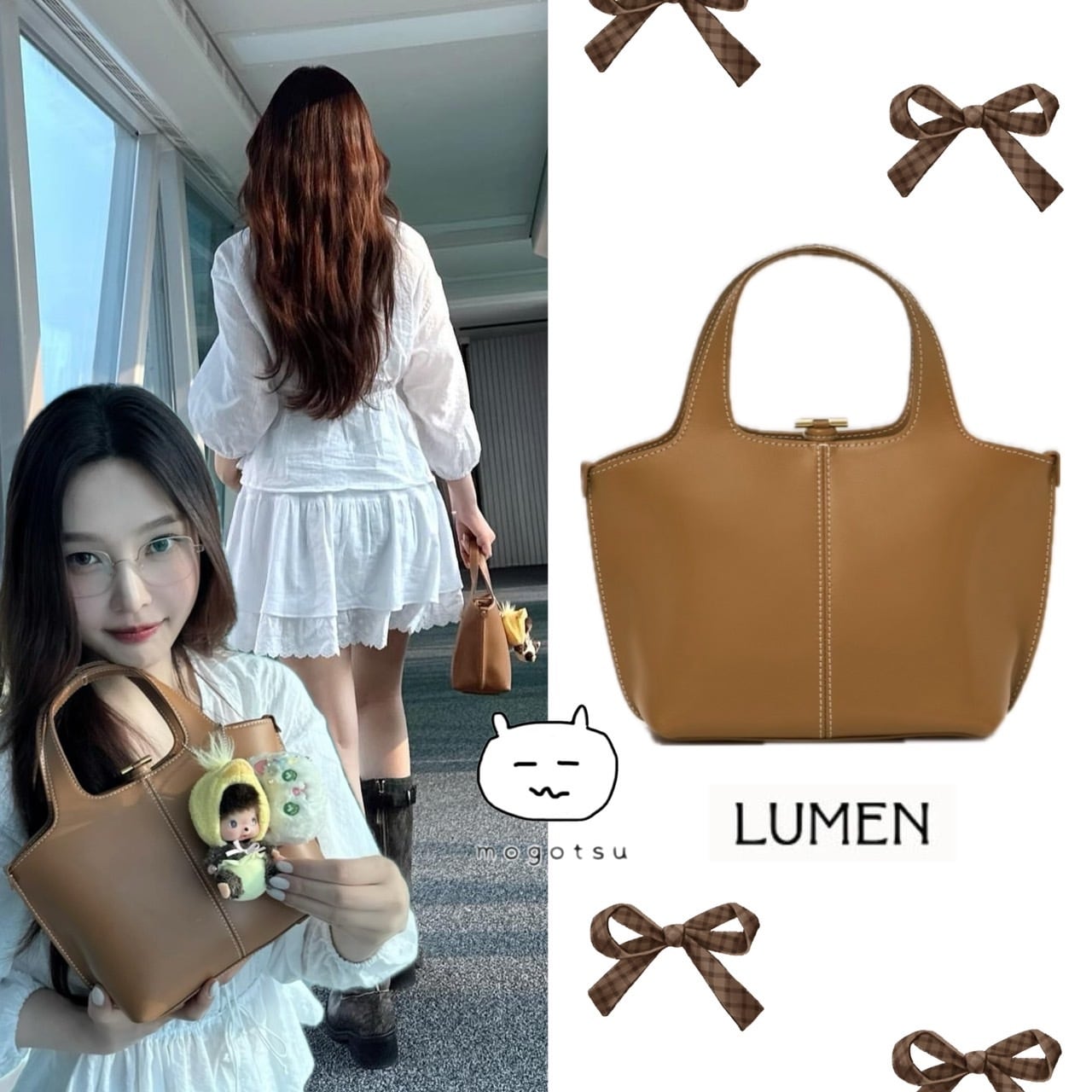 ☆Red Velvet ジョイ 着用！！【Atelier de LUMEN】PANIER PETIT BAG