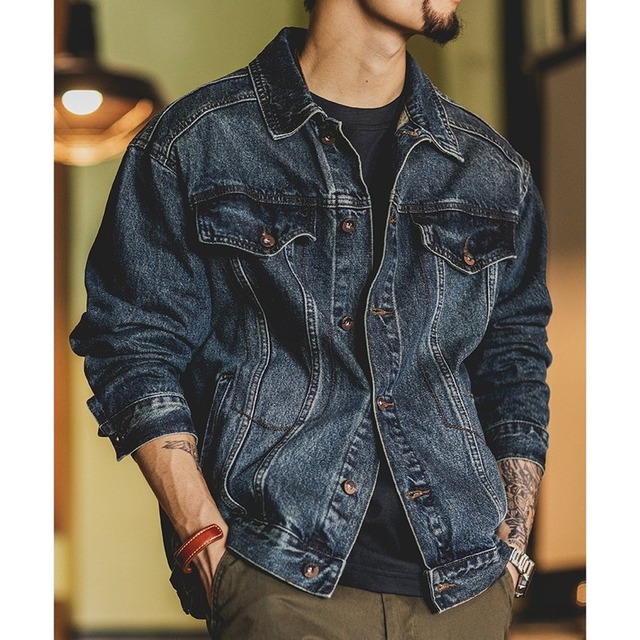 basic denim shirt A1420