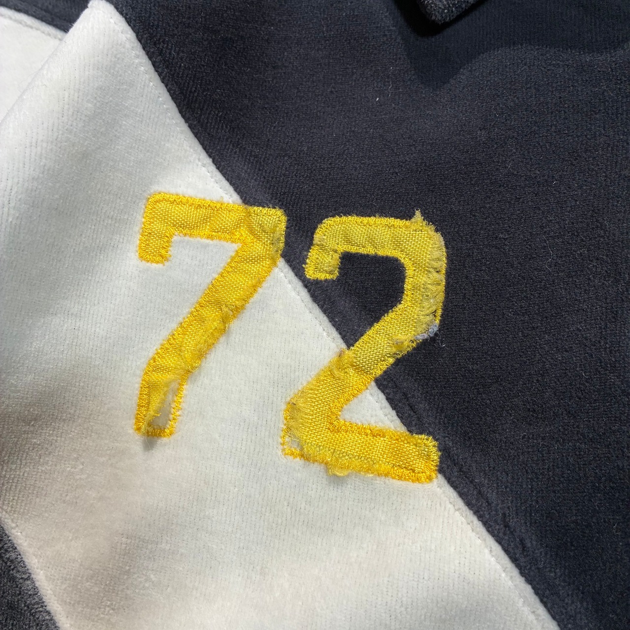 ECKO UNLTED ベロアポロシャツ　オーバーサイズ　エコーアンリミテッド