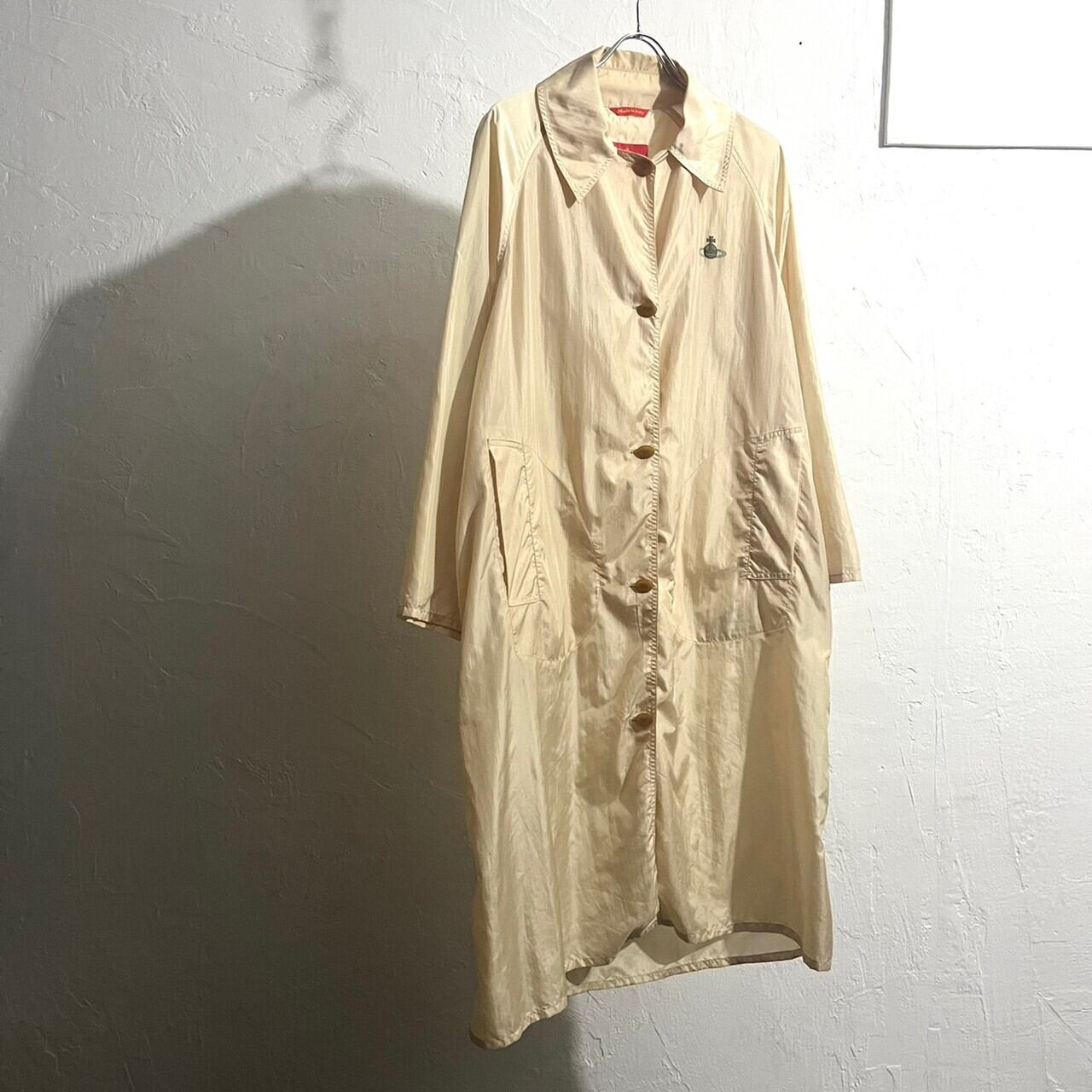 90s Vivienne Westwood "Packable" Satin Coat ITALY製