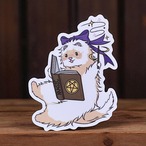 ステッカー　見習い魔法使いフェレット