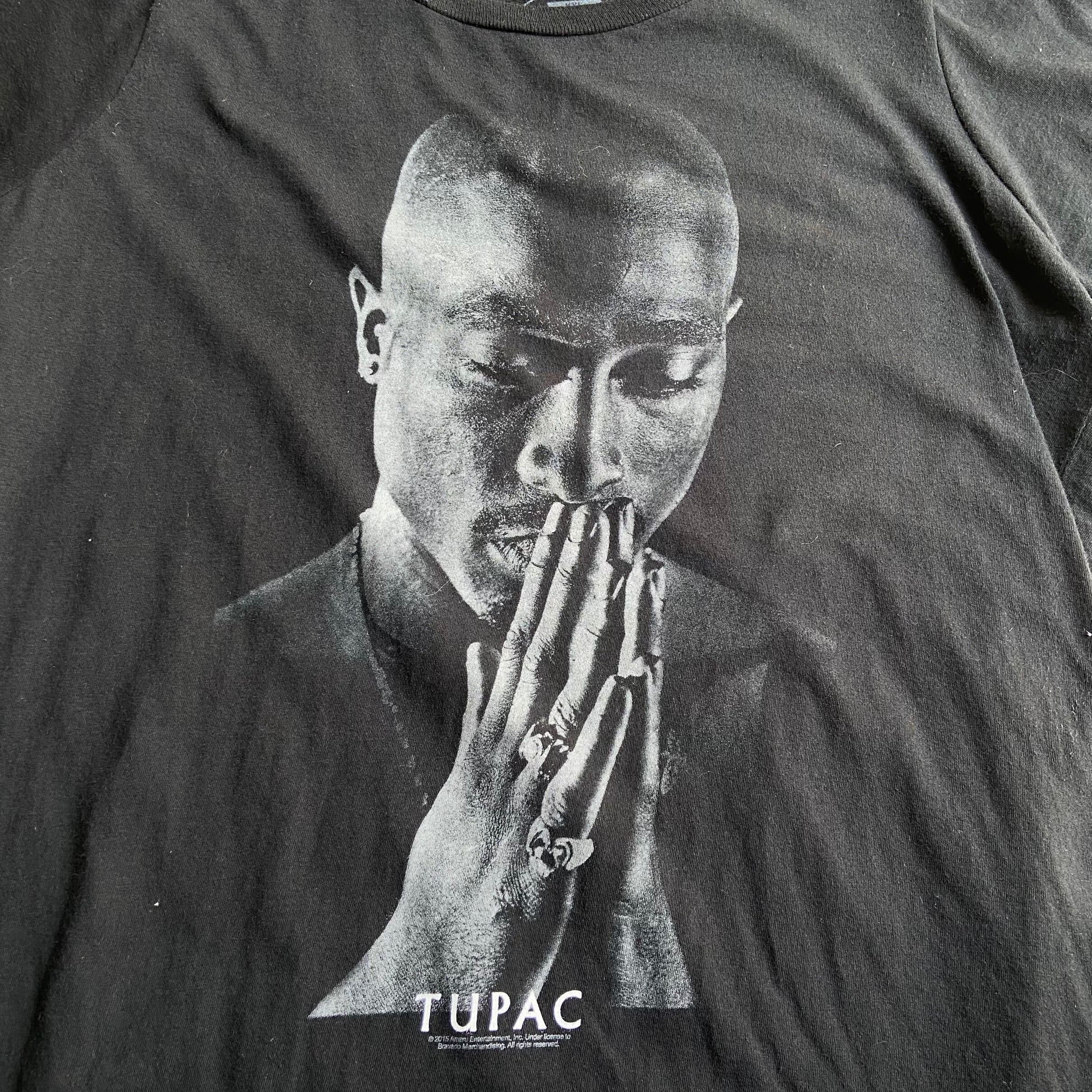 90年代 THE NOTORIUS B.I.G. ノートリアスビッグ 2PAC トゥーパック 追悼 両面プリント ラップTシャツ ラップT メンズXL ヴィンテージ /eva001330